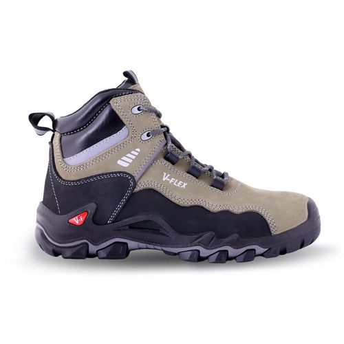 Botín VFlex V17 Nobuck Gris-Negro