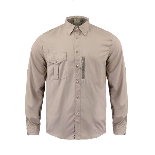 Camisa Lightwind H2200 Poliester Beige