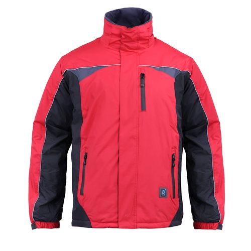 Parka Absolute Zero Hombre 3 en 1 Rojo/Negro Z-0400