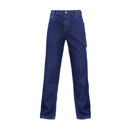 Pantalon Mezclilla Ignifugo Absolute Fire Azul