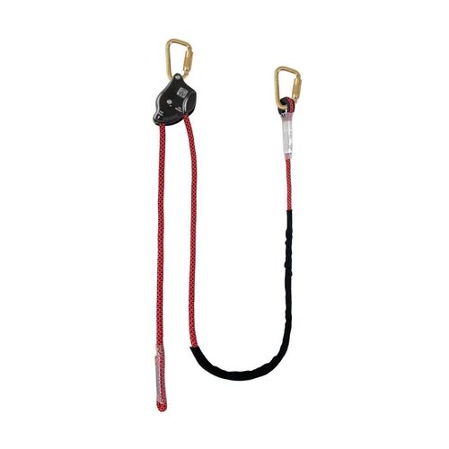 Cabo de posicionamiento Safewaze - cuerda ajustable6.5' con Carabinero 021-2063