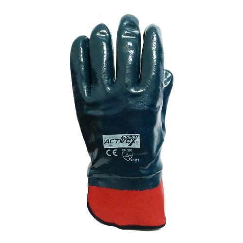 Guante Activex Nitrilo Heavy Duty Puño Seguridad