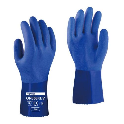 Guante Towa PVC 656 Kevlar A2