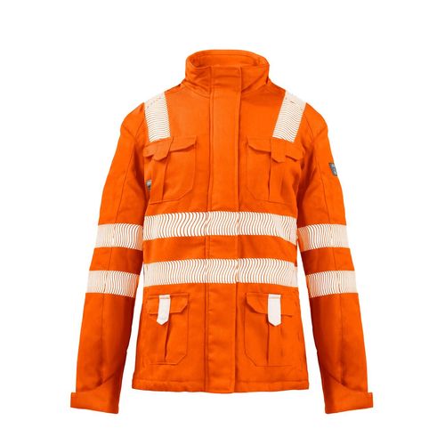Parka Ignifuga Absolute Fire FRWJT NFPA Mujer Naranja