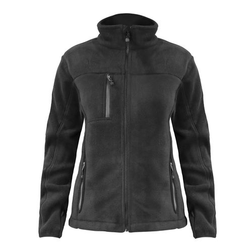 Chaqueta Micropolar Mujer Absolute Zero Polartec Negro W-4600