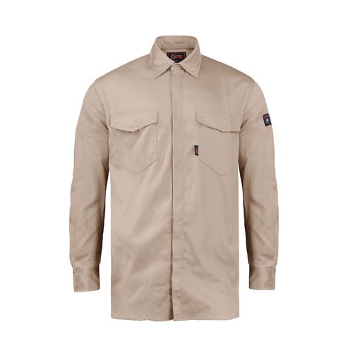 Camisa Ignifuga Absolute Fire Antiestático FRST NFPA 13034 Beige