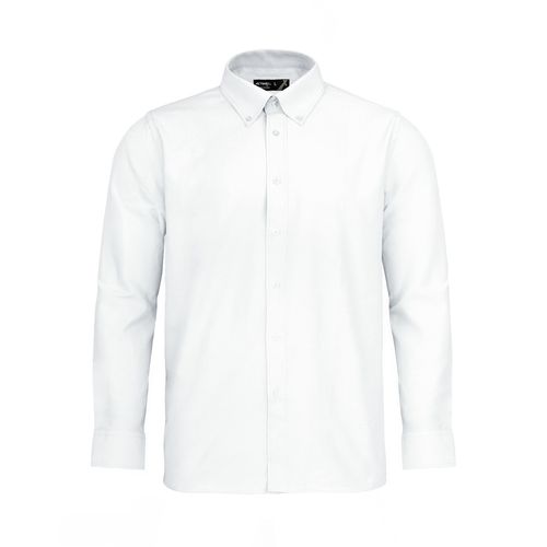 Camisa Activex Oxford M/Larga Blanca UV