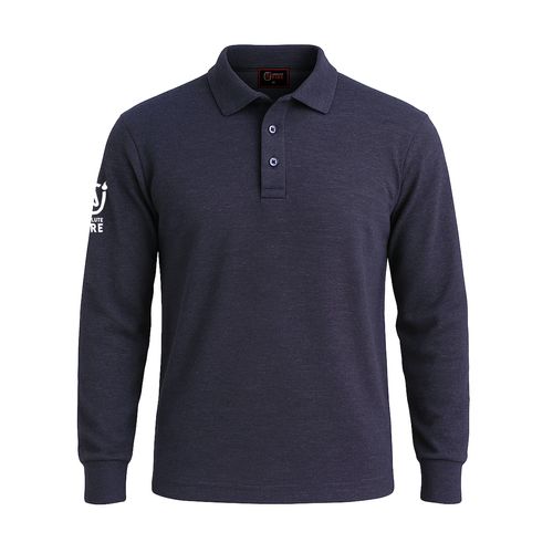 Polera Ignifuga Absolute Fire Antiestatica FRSPT NFPA Azul