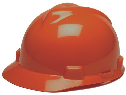 Casco MSA V-Gard Naranjo