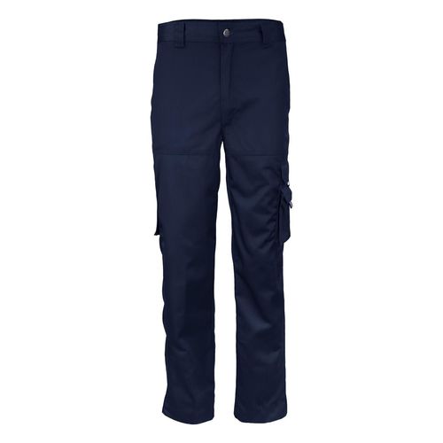 Pantalón Cargo Gabardina 80/20 Azul con protección UV Activex