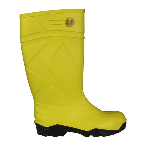 Bota De Seguridad V-Flex 945 PVC con punta de acero Amarilla
