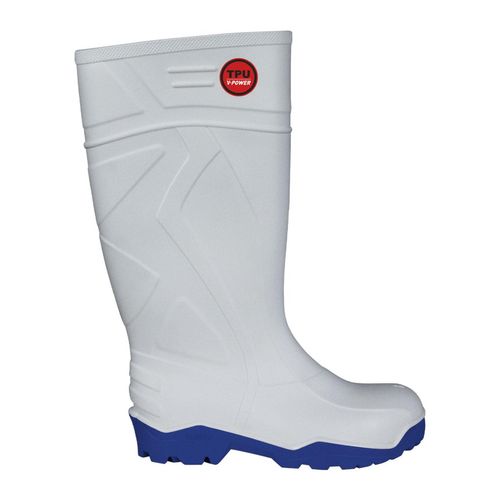 Bota De Seguridad V-Flex 43 TPU con punta acero Blanca