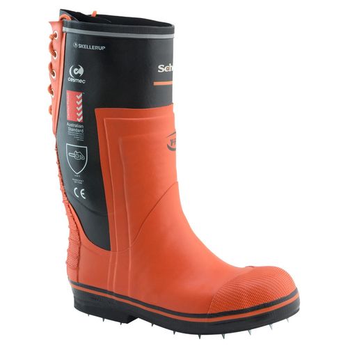 Bota De Seguridad V500 Forestal con clavos