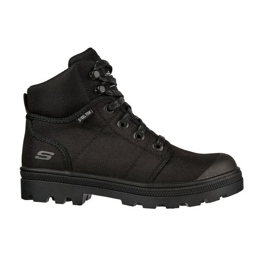 Botín De Seguridad Skechers Darragh Negro Mujer