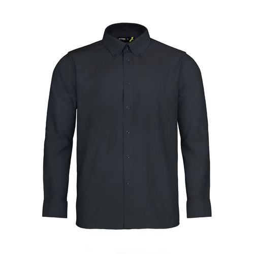Camisa Activex Trevira M/larga Negra