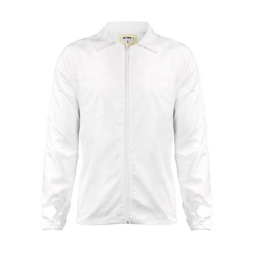 Chaqueta Gabardina 100% Algodón Blanco