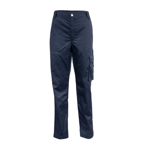 Pantalón Cargo Gabardina 80/20 Mujer Azul con protección UV Activex