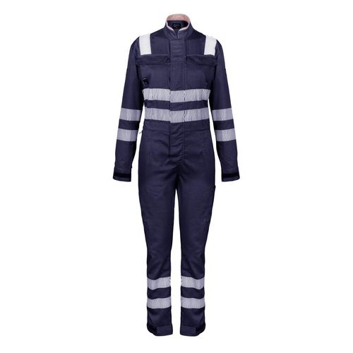 Overol Ignífugo Absolute Fire Antiestático NFPA 13034 Mujer Azul/Beige