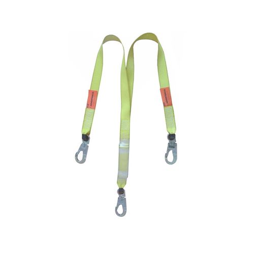 Cabo de Vida MSA Tipo Y C/Shock Absorber Mosquetón Simple 1.5 Mts
