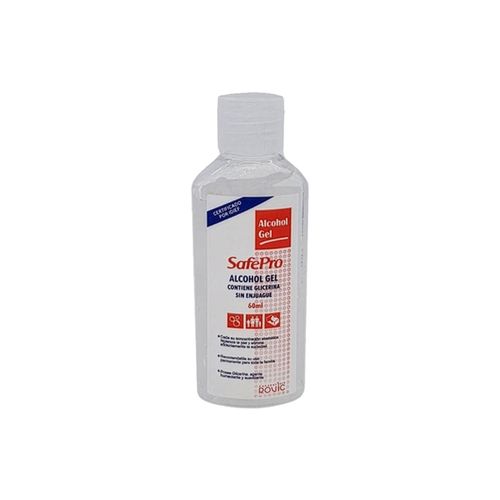 Alcohol Gel con glicerina Safepro 60ml