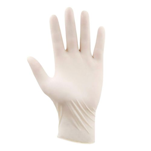 Guante Examinación Desechable Latex Blanco Activex (100 Un.)