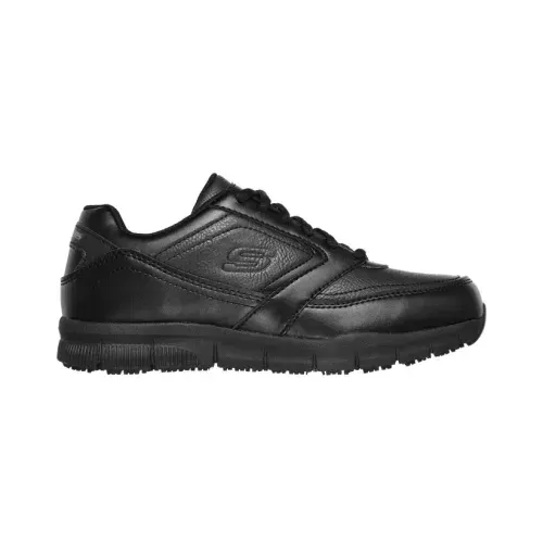 Zapatilla Ocupacional Skechers Nampa Negro Hombre
