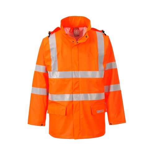 Chaqueta Impermeable Ignifugo PU Portwest FR41 Naranja