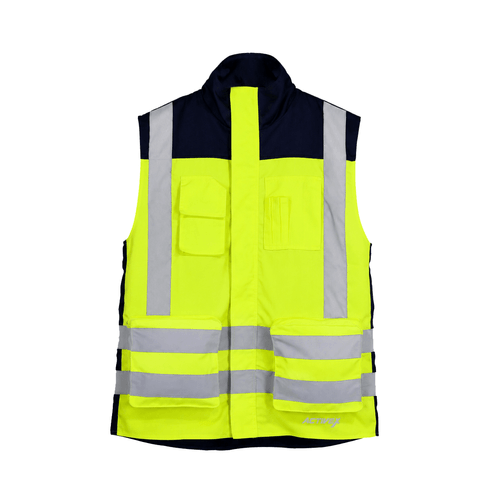 Chaleco Geólogo Gabardina Terra Bicolor Amarillo