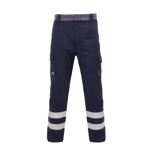Pantalón Ignífugo Absolute Fire Antiestático FRPT NFPA 13034 Invierno Azul Marino