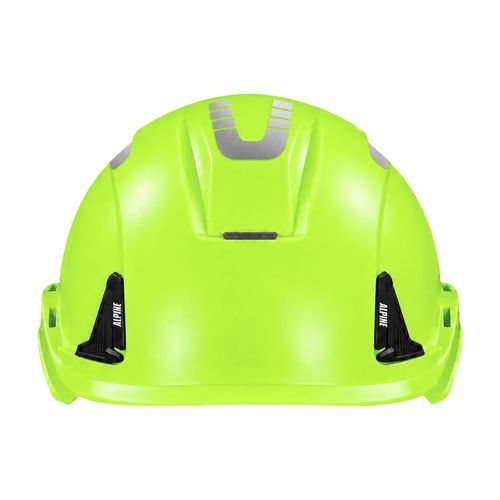 Casco ACTIVEX Alpine V ABS Porta Lámpara Verde Flúor