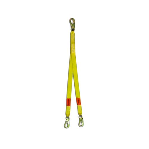 Linea MSA tipo Y s/shock absorber 1.5 mts 3 mosqueton